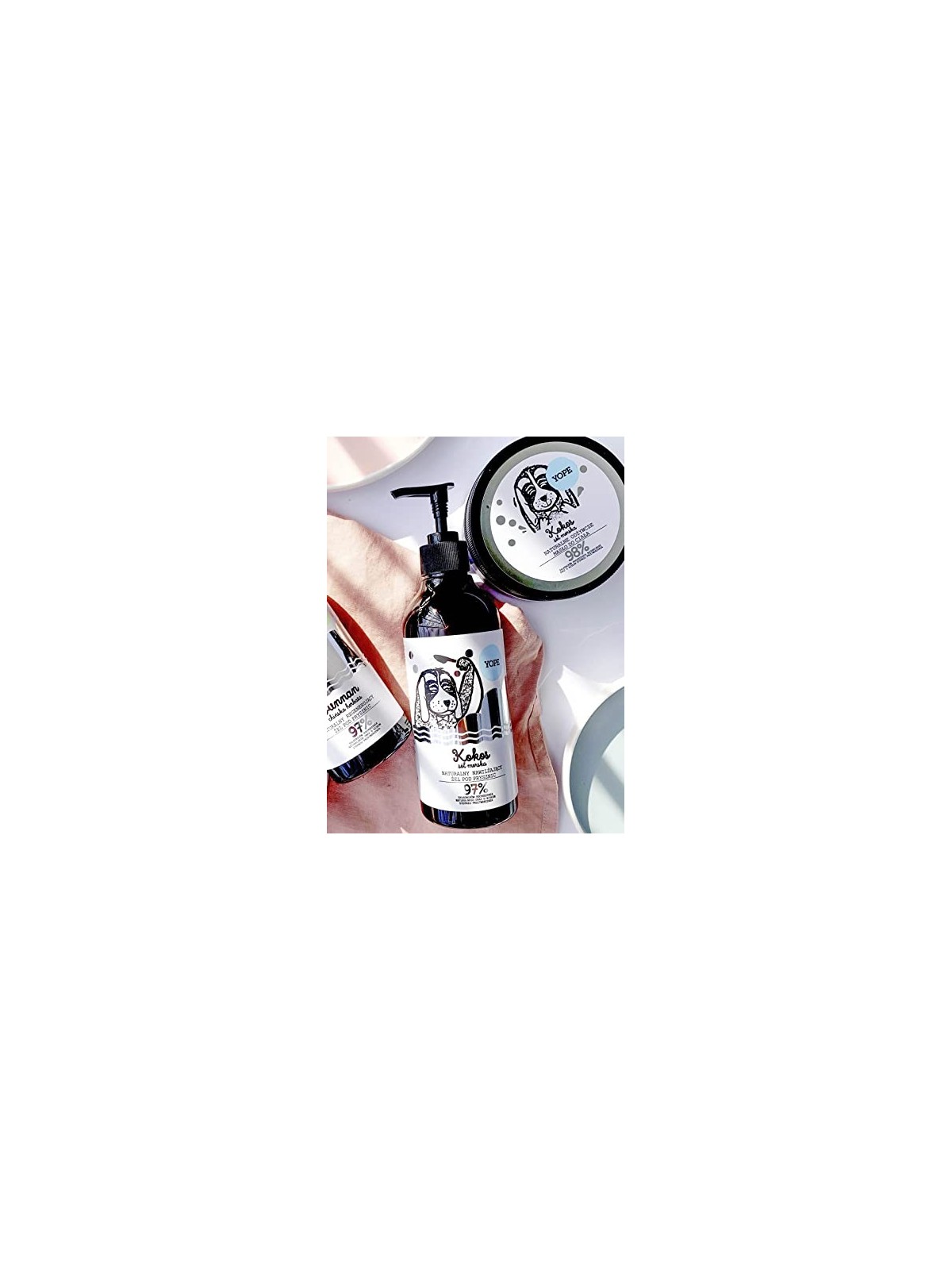 Gel doccia cocco naturale e sale marino 400ml