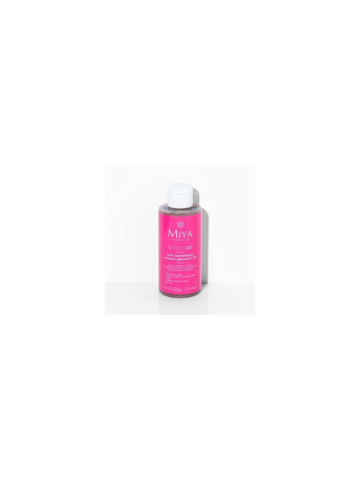 Tonico illuminante con acido glicolico 5