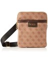 Guess Vezzola Borsa Tracolla in Pelle Sintetica Marrone uomo