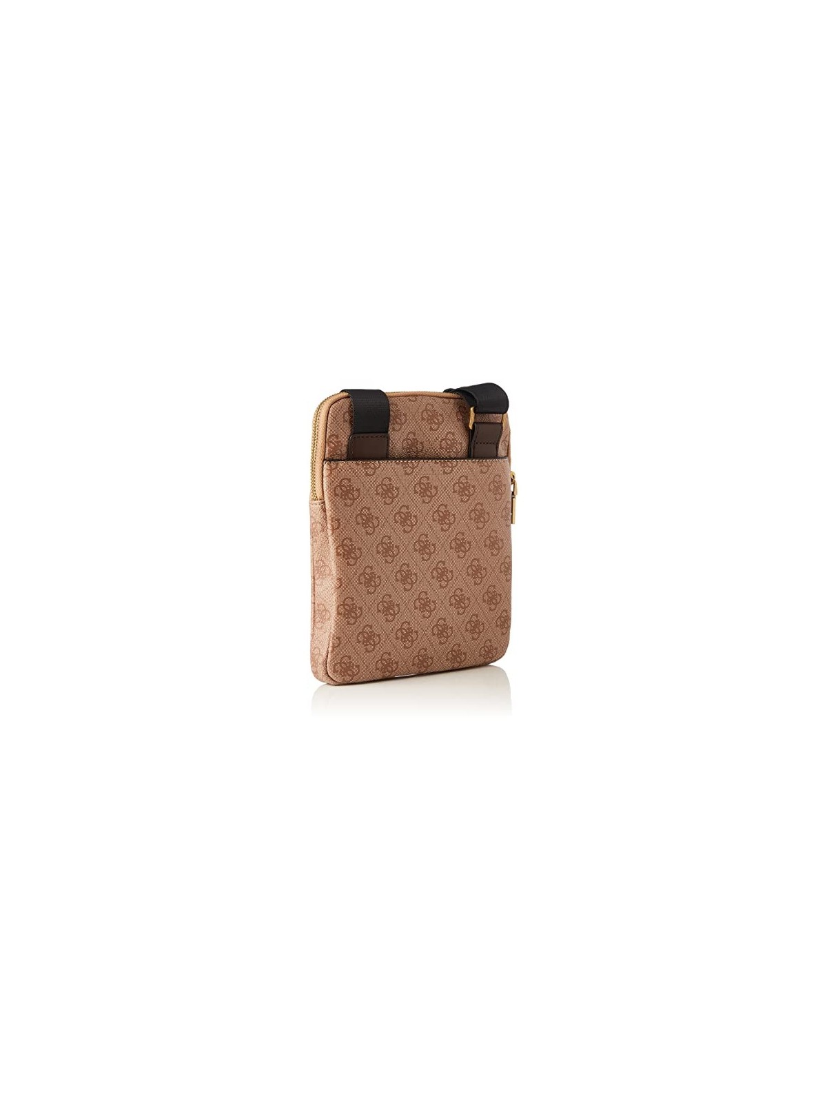 Guess Vezzola Borsa Tracolla in Pelle Sintetica Marrone uomo