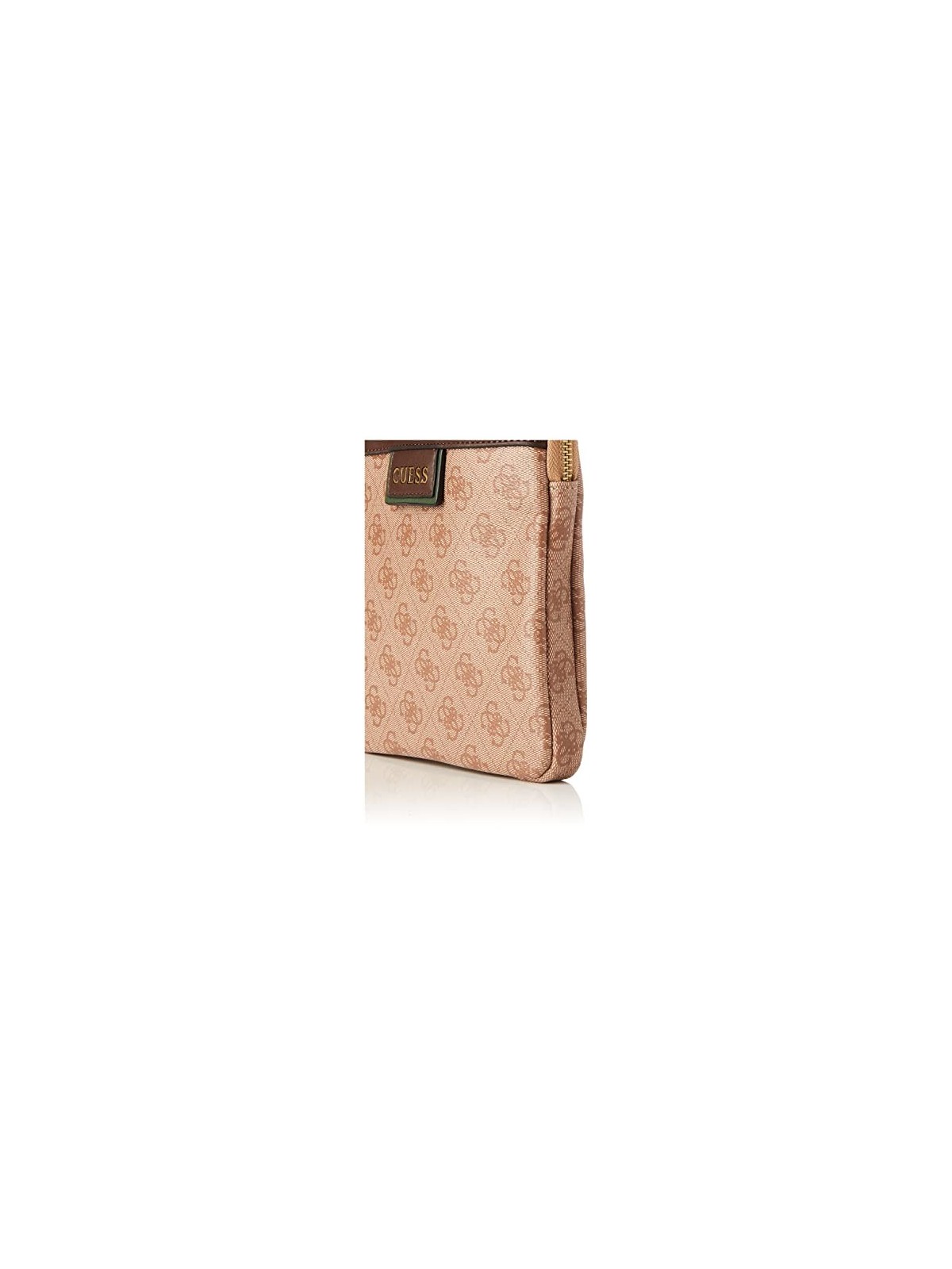 Guess Vezzola Borsa Tracolla in Pelle Sintetica Marrone uomo