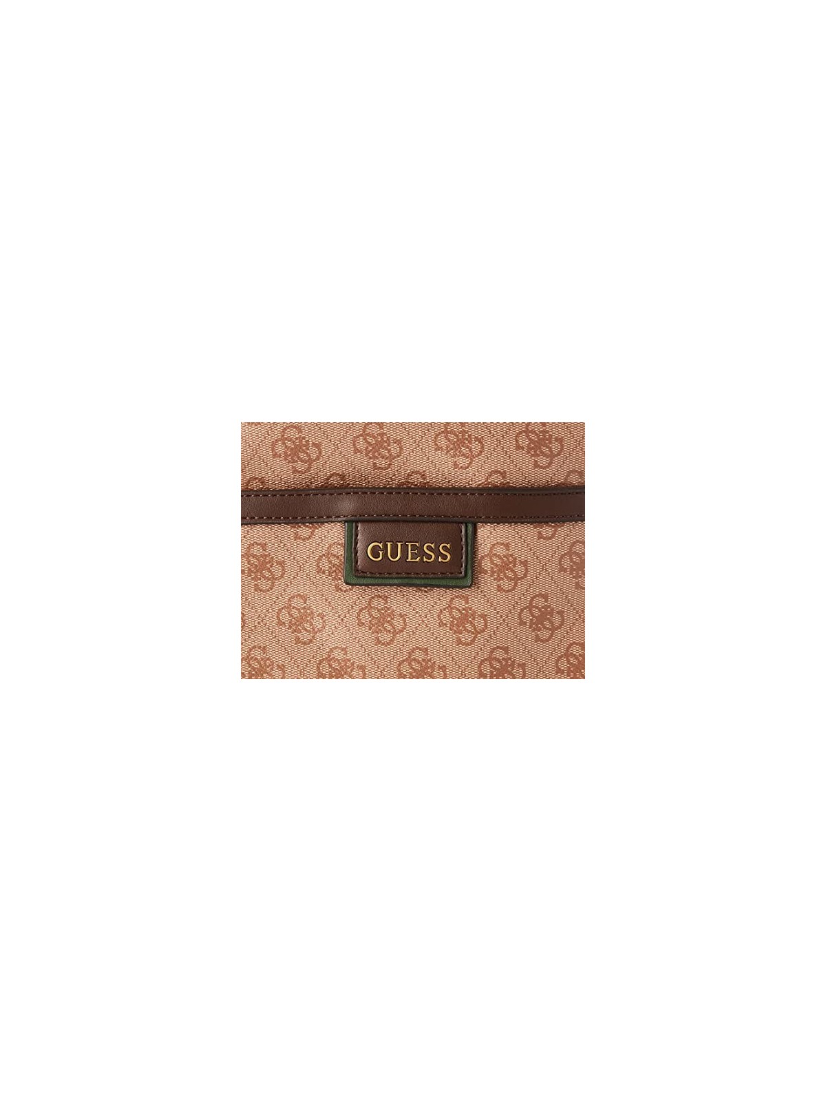 Guess Vezzola Borsa Tracolla in Pelle Sintetica Marrone uomo