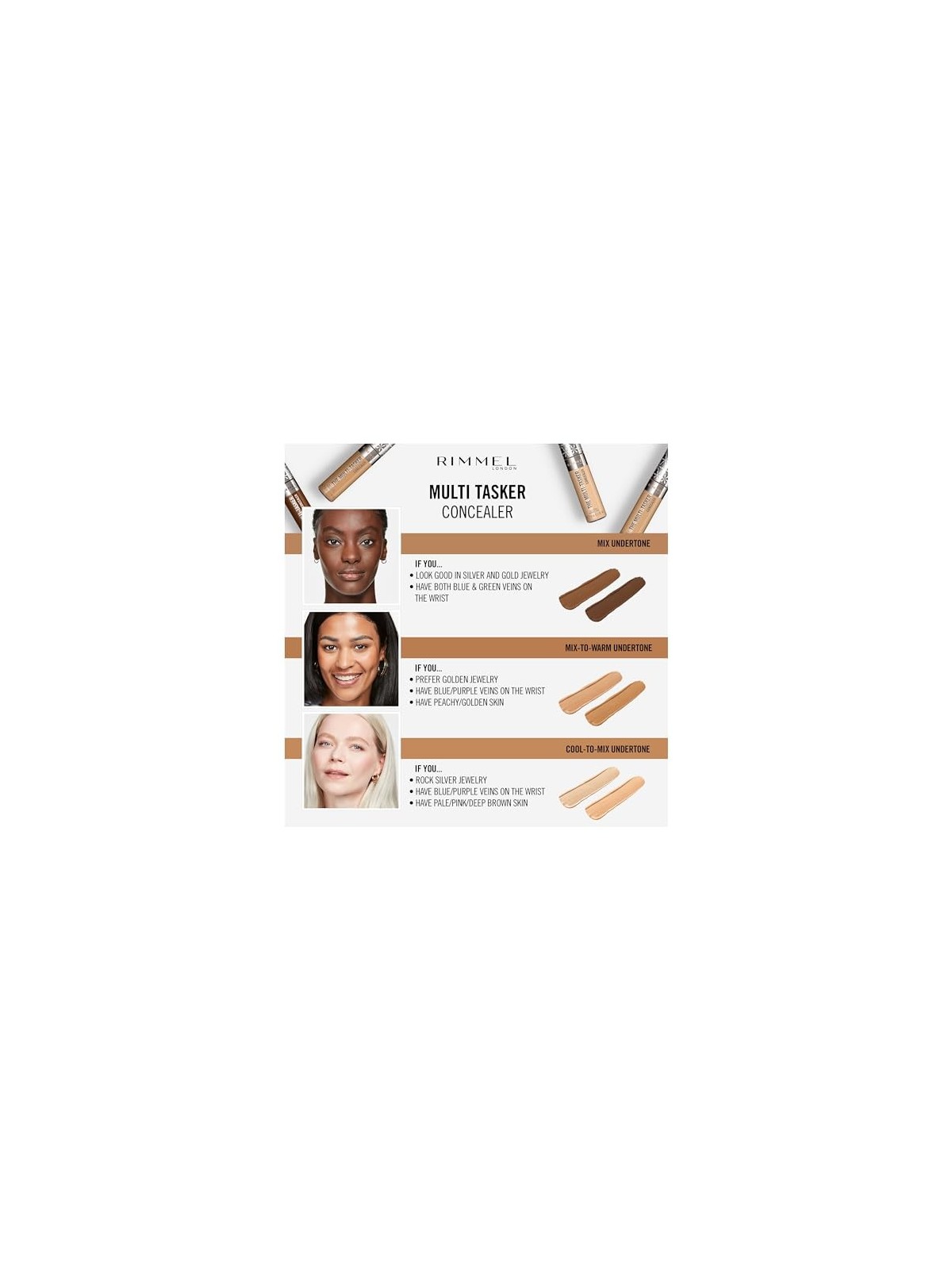 Rimmel Il correttore multitasking 10 ml donna  10