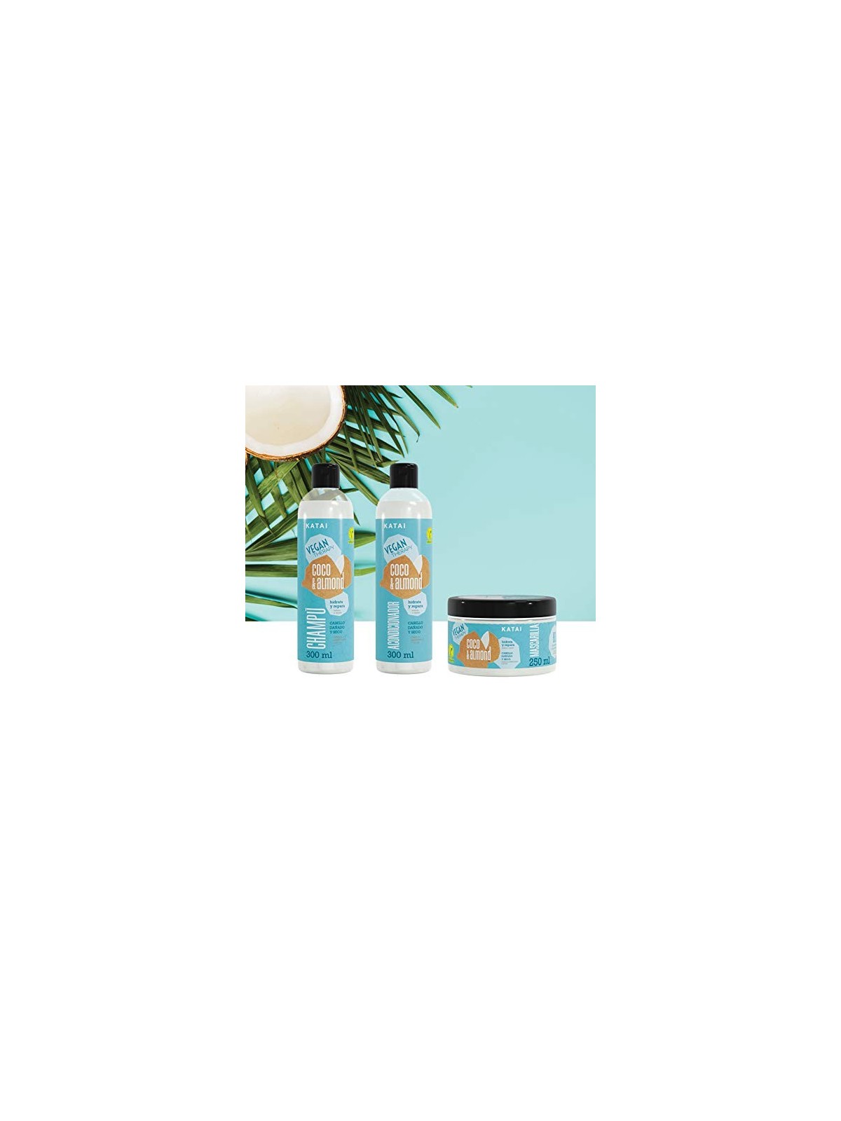 Katai Shampoo alla Crema di Cocco e Mandorla 300ml Unisex