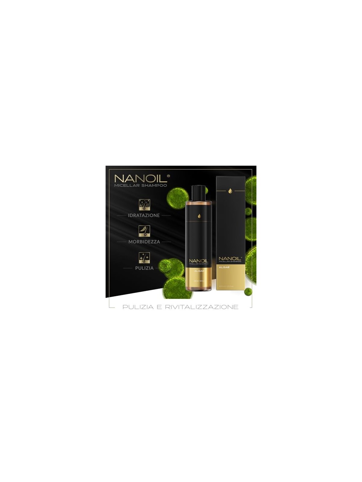 Shampoo micellare alle alghe 300ml donna