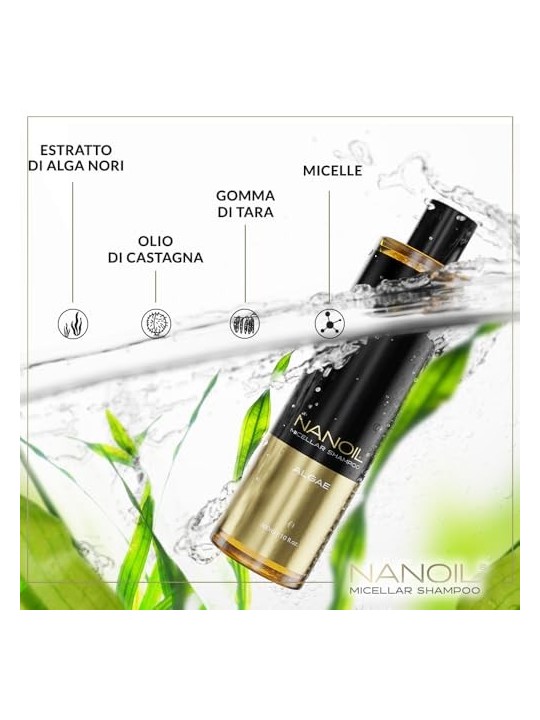 Shampoo micellare alle alghe 300ml donna