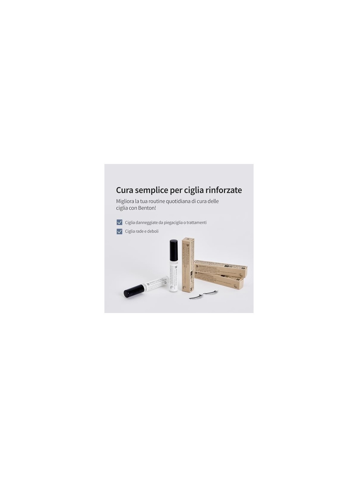 Benton HONEST siero per ciglia 10ml donna