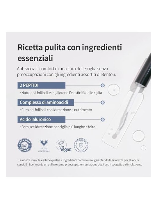 Benton HONEST siero per ciglia 10ml donna