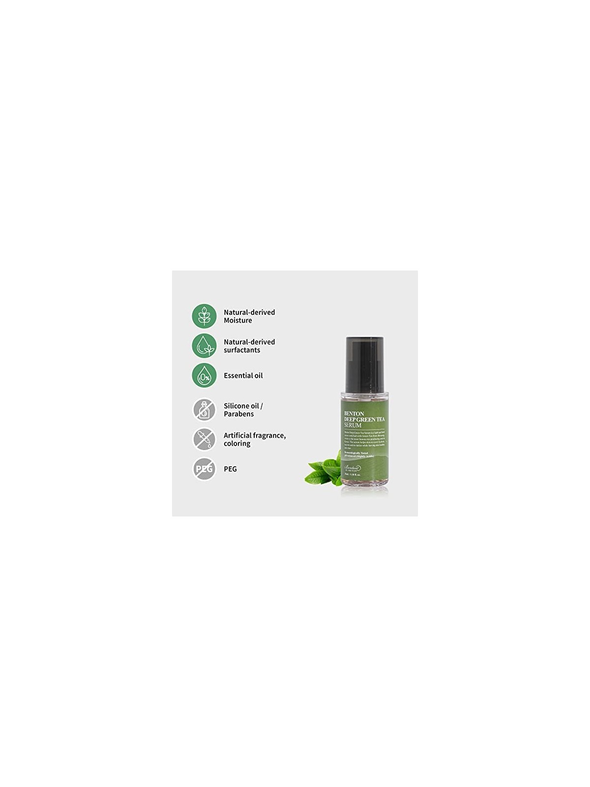 Siero Benton Deep Green Tea 30ml per donna