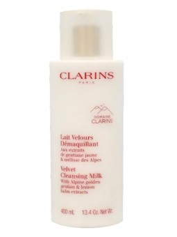 Clarins Latte detergente vellutato genziana e limone 400ml donna Clarins www.essenzetotalstyle.com 