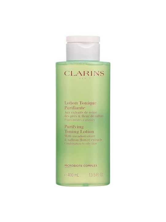 Clarins Acqua tonificante per pelli da miste a grasse Lozione tonificante purificante - Volume: 400ml donna Clarins www.essenzet