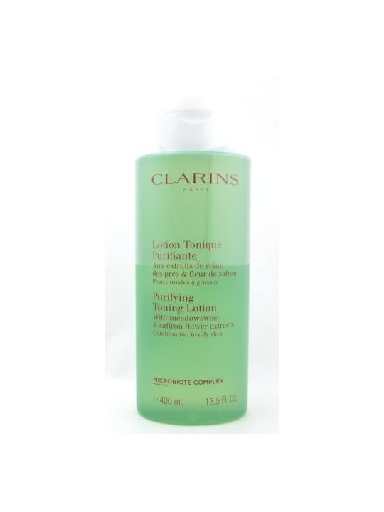 Clarins Acqua tonificante per pelli da miste a grasse Lozione tonificante purificante - Volume: 400ml donna Clarins www.essenzet