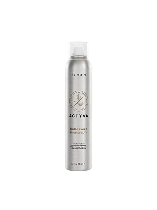 Kemon Actyva Bellessere Hairspray lacca per capelli per una fissazione media 200ml donna Kemon www.essenzetotalstyle.com 