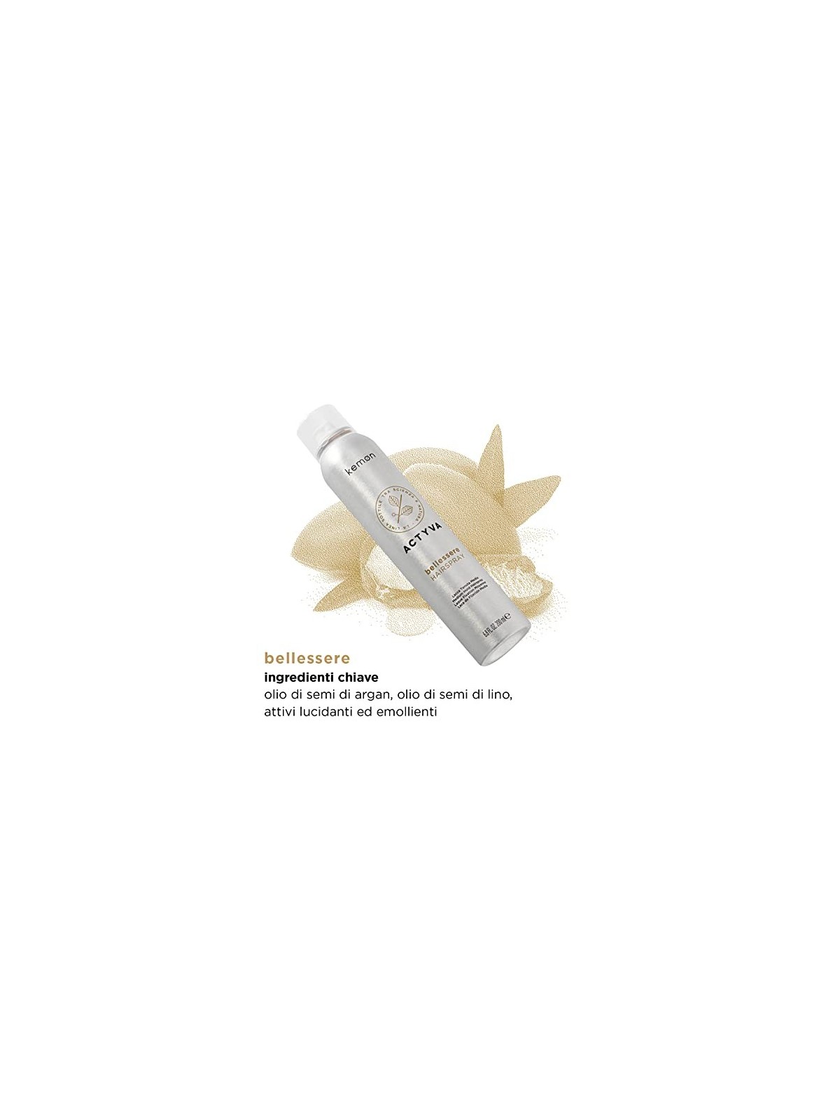 Kemon Actyva Bellessere Hairspray lacca per capelli per una fissazione media 200ml donna Kemon www.essenzetotalstyle.com 