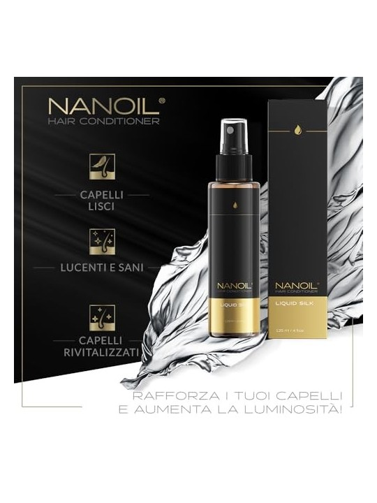 Balsamo per capelli con seta liquida