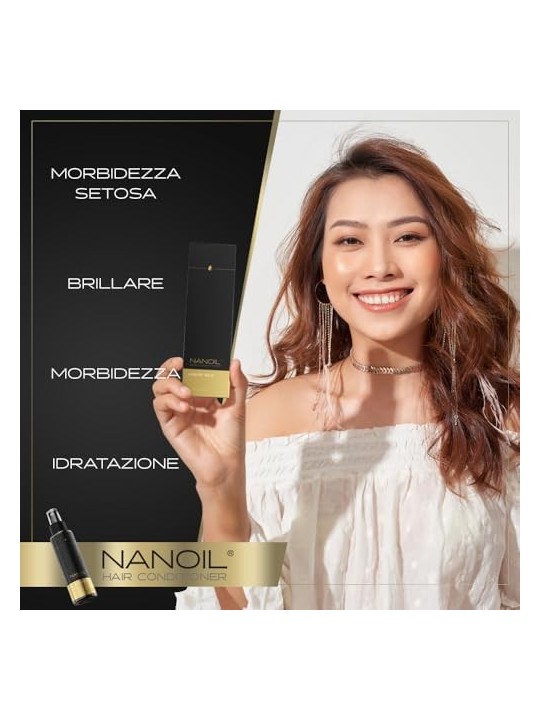 Balsamo per capelli con seta liquida