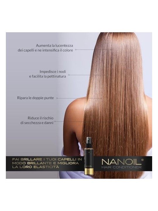 Balsamo per capelli con olio di argan
