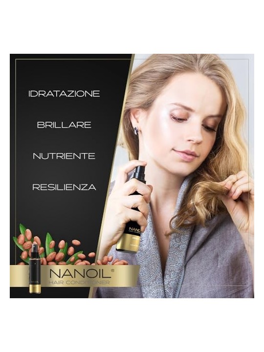 Balsamo per capelli con olio di argan