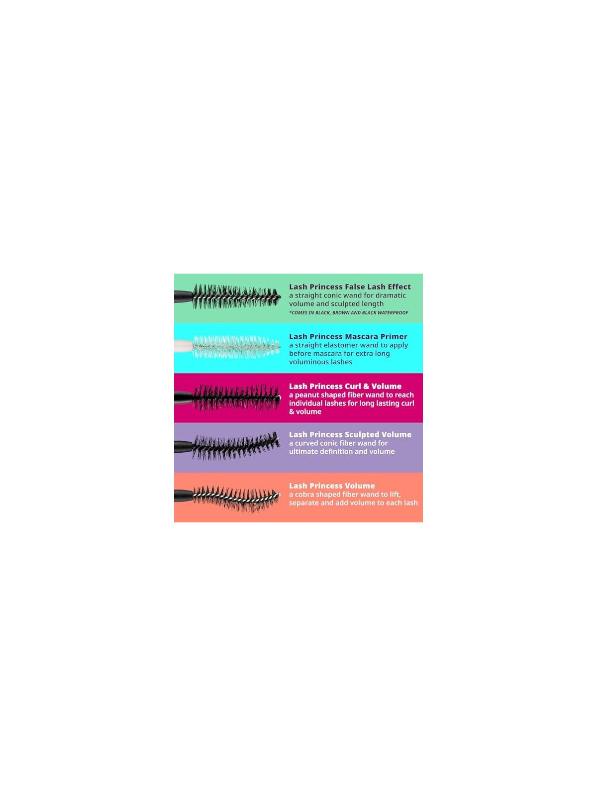 Essence Mascara Lash Princess Curl  Volume 12 ml donna  Black