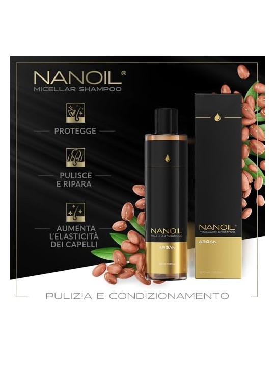Shampoo micellare all'argan 300ml donna