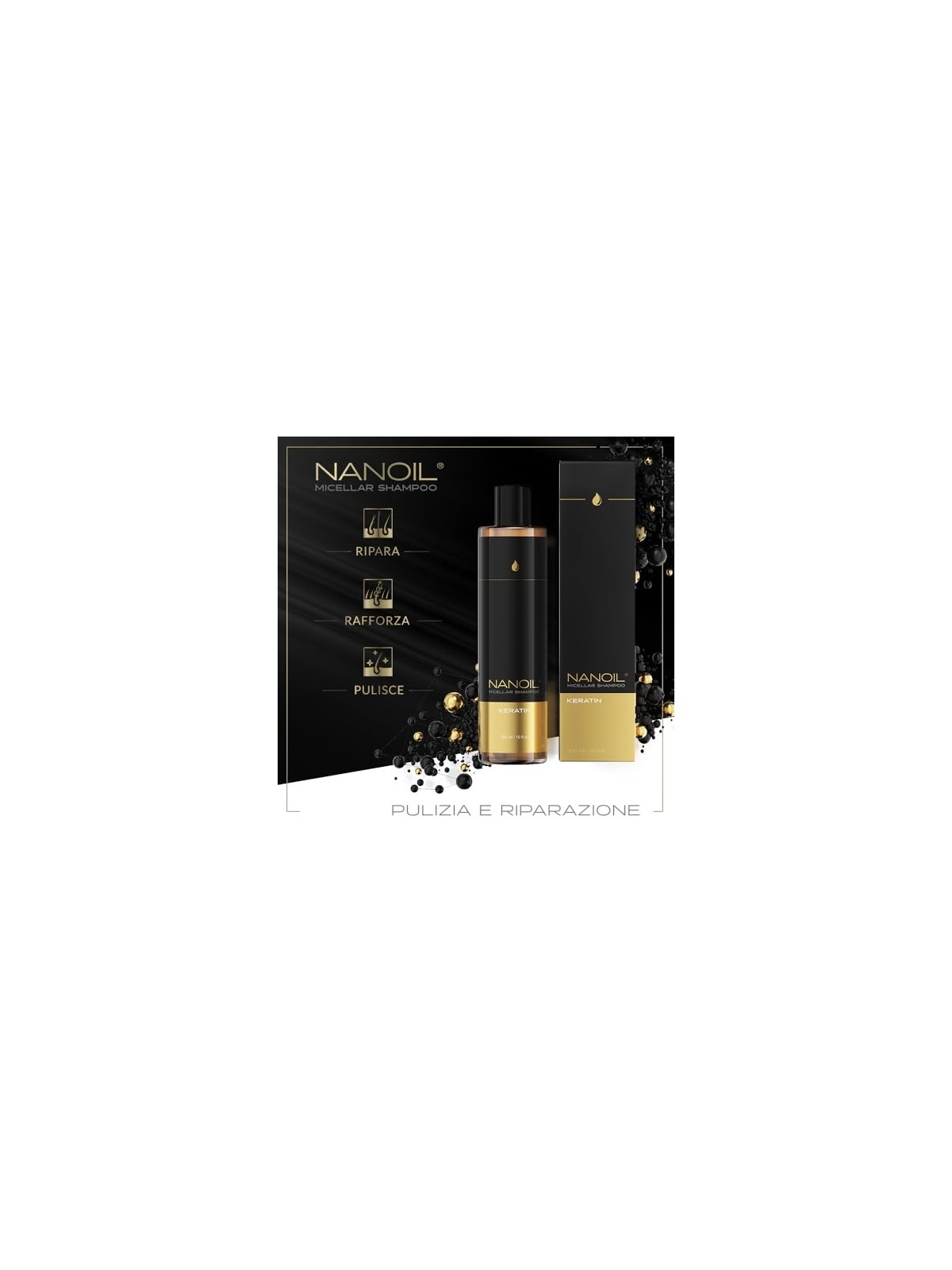 Shampoo Micellare Cheratina 300ml
