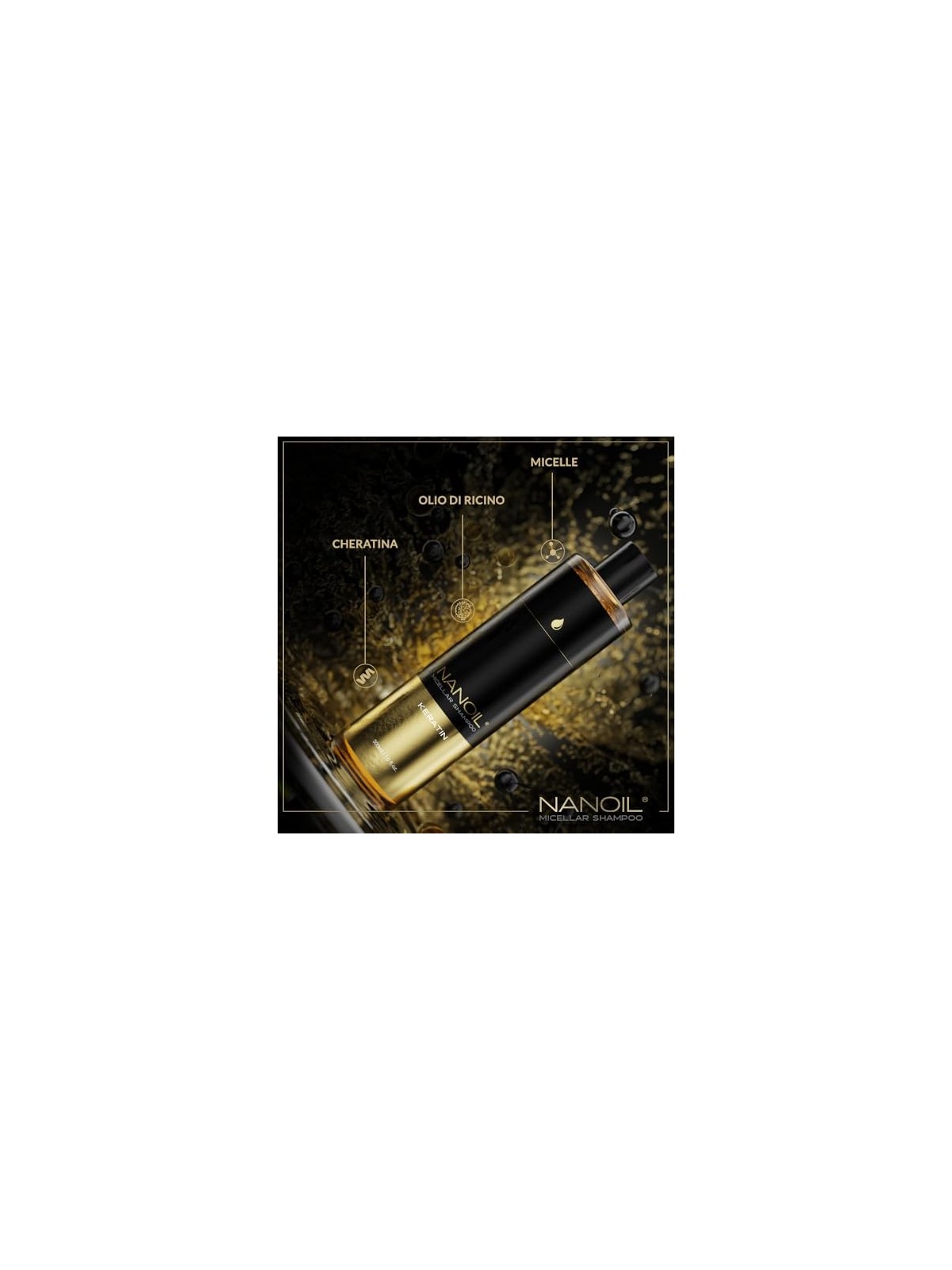 Shampoo Micellare Cheratina 300ml
