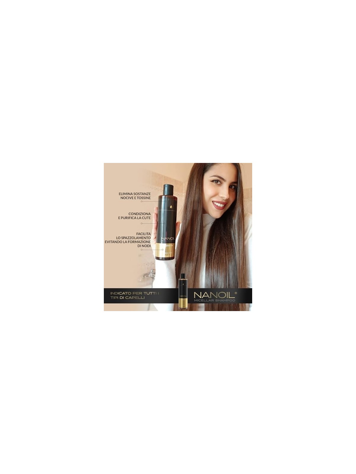 Shampoo Micellare Cheratina 300ml