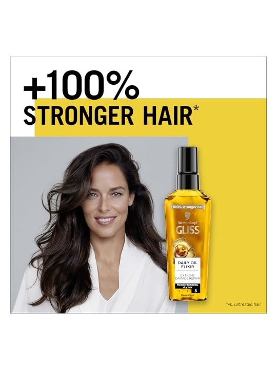 GLISS Daily OilElixir elisir nutriente per capelli danneggiati e secchi