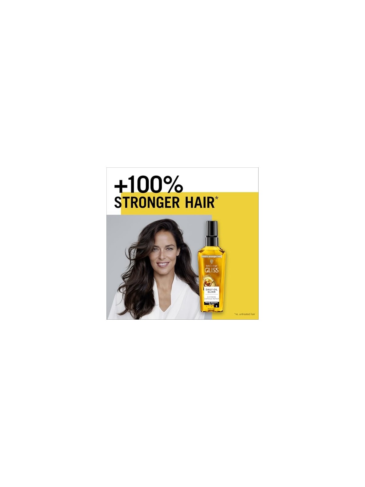 GLISS Daily OilElixir elisir nutriente per capelli danneggiati e secchi