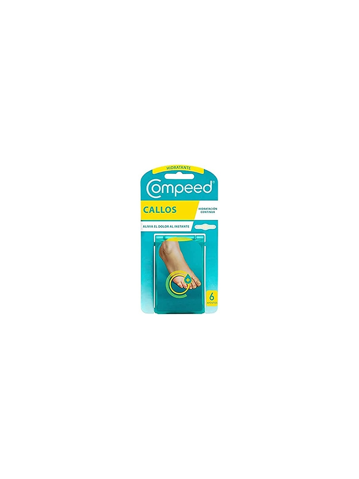 Compeed CALLUS idratazione continua 6 cerotti unisex