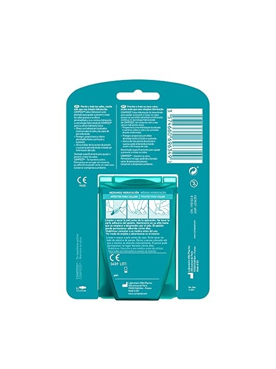 Compeed CALLUS idratazione continua 6 cerotti unisex