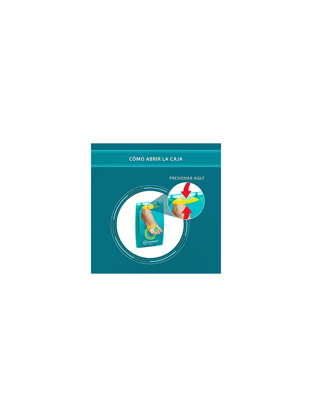 Compeed CALLUS idratazione continua 6 cerotti unisex