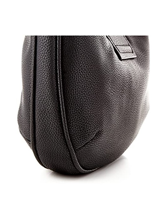 Guess Brightside Mini Black Polyurethane Bag Women