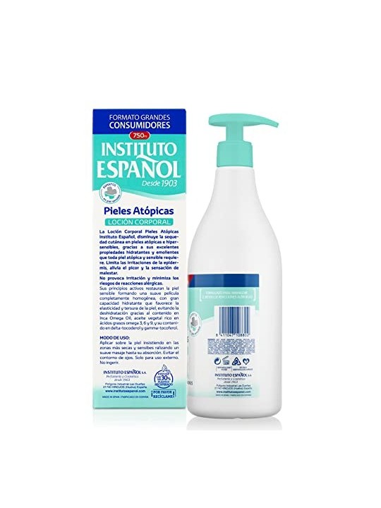 Locione corpo Instituto Espaï¿½ï¿½ol PIEL ATï¿½ï¿½PICA 750ml