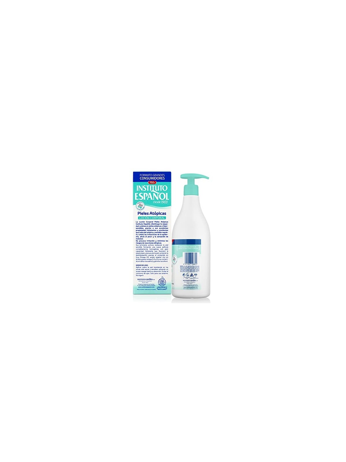 Locione corpo Instituto Espaï¿½ï¿½ol PIEL ATï¿½ï¿½PICA 750ml