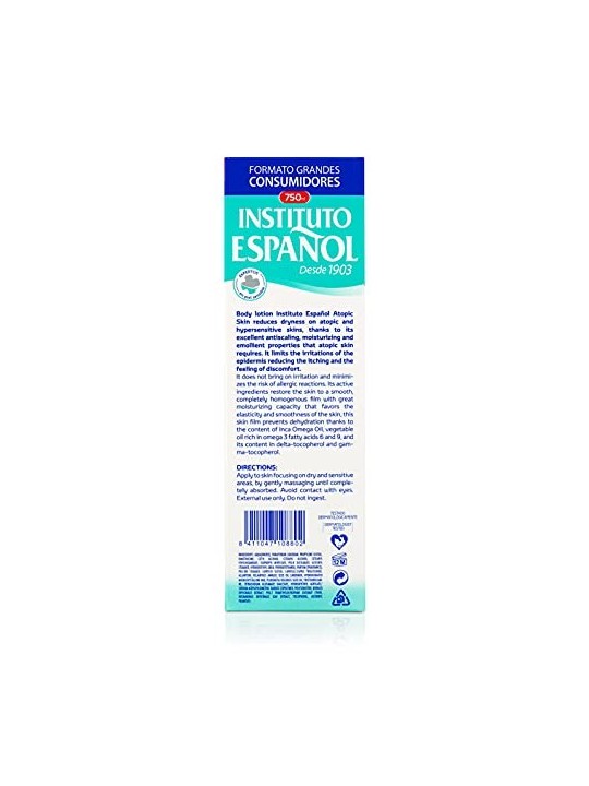 Locione corpo Instituto Espaï¿½ï¿½ol PIEL ATï¿½ï¿½PICA 750ml