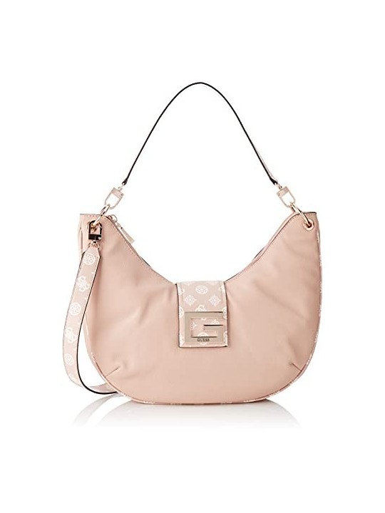 Borsa Guess Brightside Hobo Rosa Blush Donna