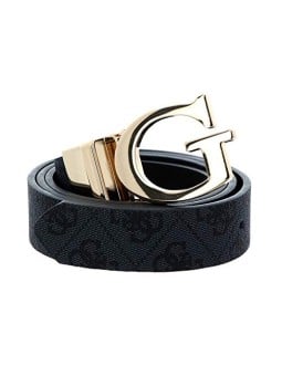 Cintura Guess Mika Double-Sided Grigia Taglia M Donna