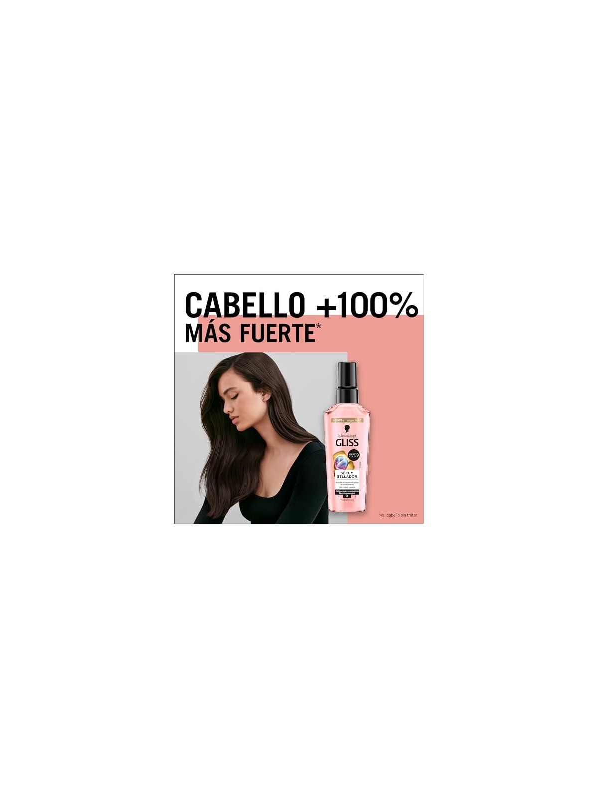 Siero Schwarzkopf GLISS HAIR REPAIR per capelli split 75ml