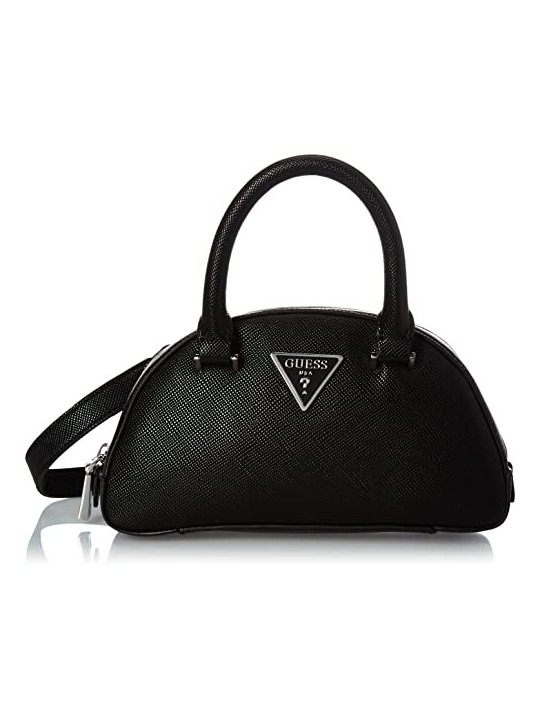 Borsa Guess Mini Cordelia in Pelle Nera Donna