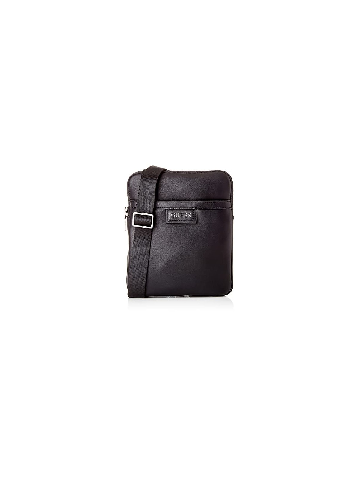 Guess Torba Borsa Tracolla in Poliuretano Nera 19 x 23 x 2 cm uomo