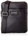 Guess Torba Borsa Tracolla in Poliuretano Nera 19 x 23 x 2 cm uomo