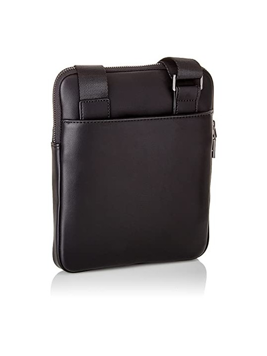 Guess Torba Borsa Tracolla in Poliuretano Nera 19 x 23 x 2 cm uomo