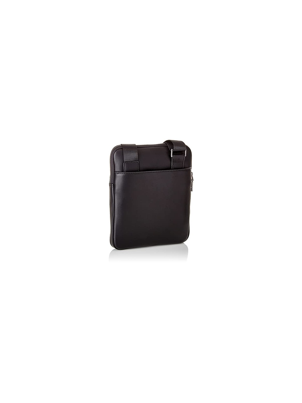 Guess Torba Borsa Tracolla in Poliuretano Nera 19 x 23 x 2 cm uomo
