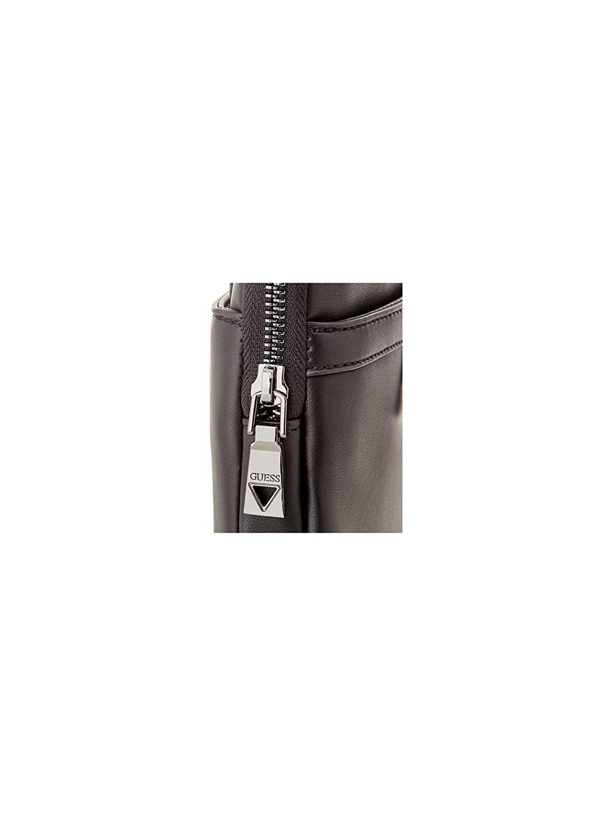 Guess Torba Borsa Tracolla in Poliuretano Nera 19 x 23 x 2 cm uomo