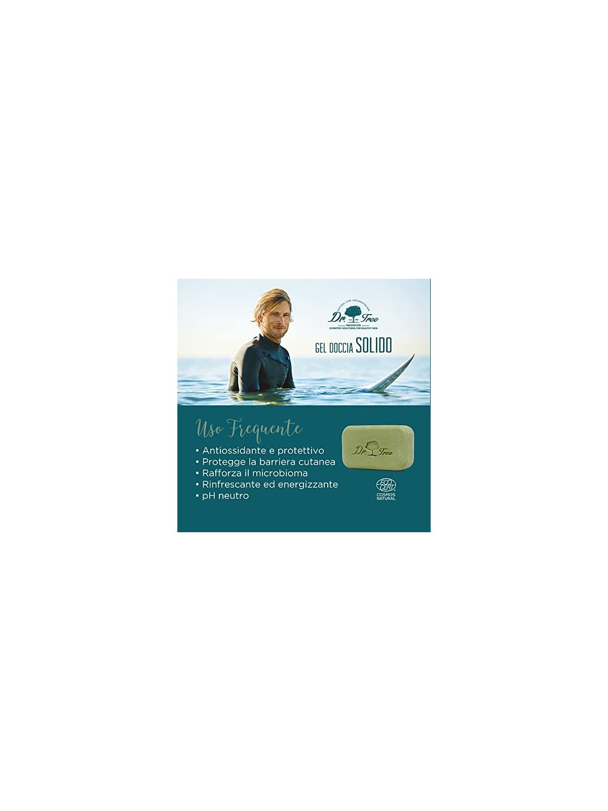 Gel Doccia Solido Uso Frequente Dr. Tree 120gr