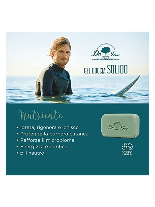 Gel Doccia Solido Nutriente Dr. Tree 120gr