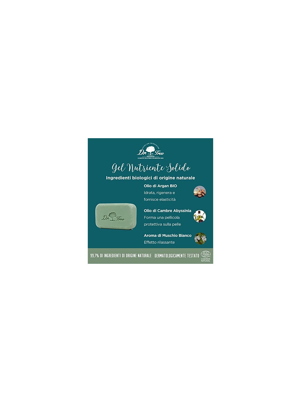 Gel Doccia Solido Nutriente Dr. Tree 120gr