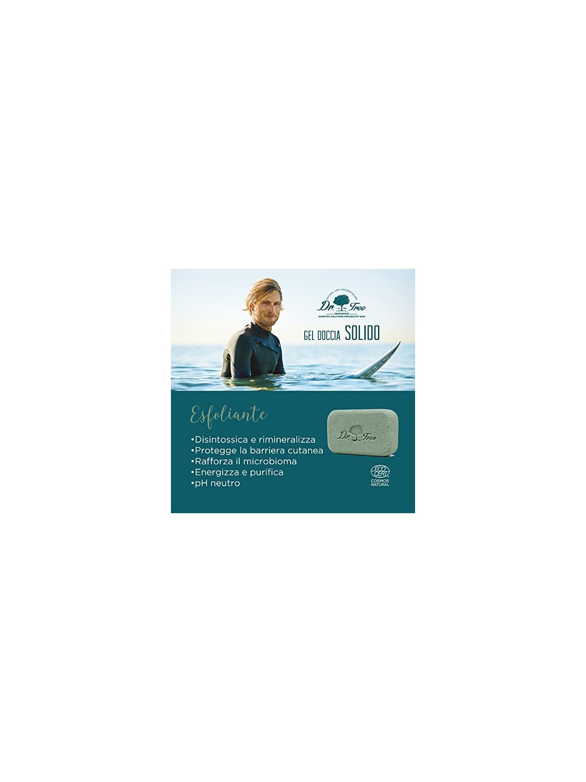 Gel Doccia Solido Esfoliante Dr. Tree 120gr