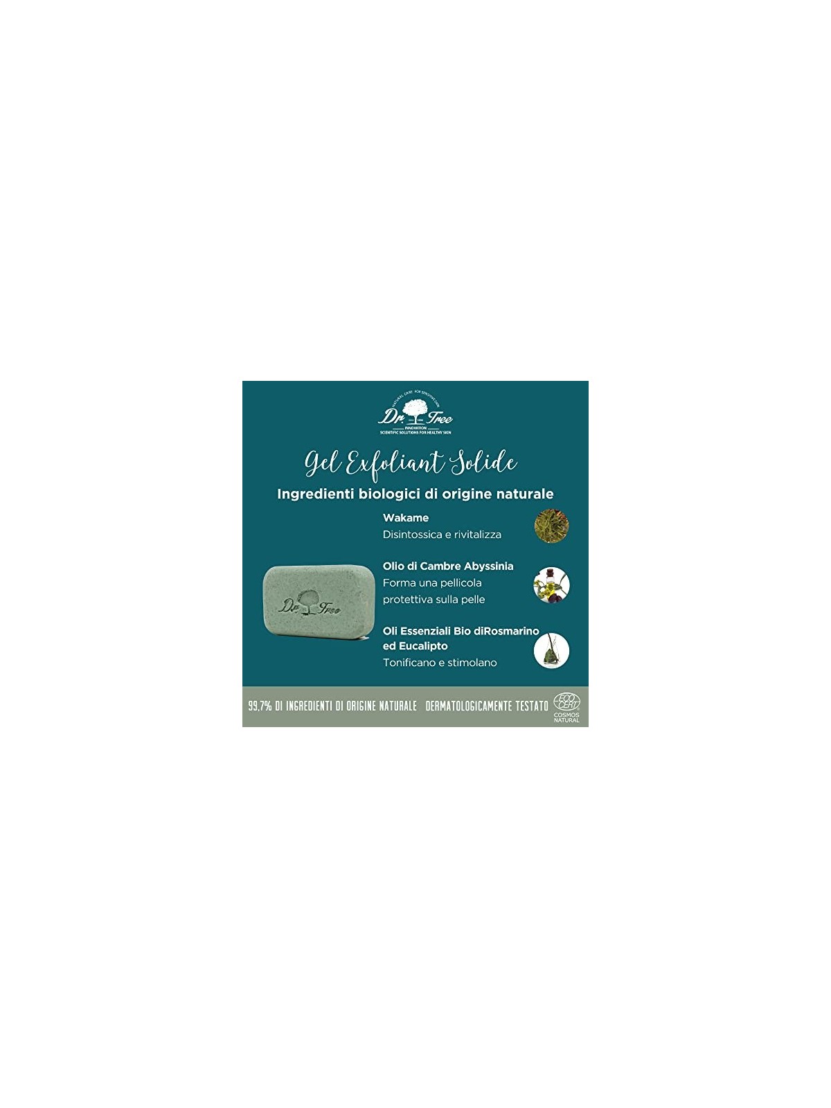 Gel Doccia Solido Esfoliante Dr. Tree 120gr